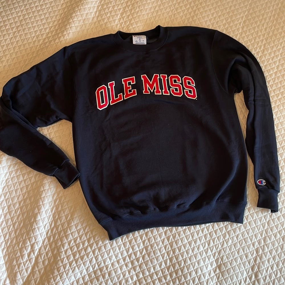 NWOT Ole Miss Navy Blue Sweatshirt